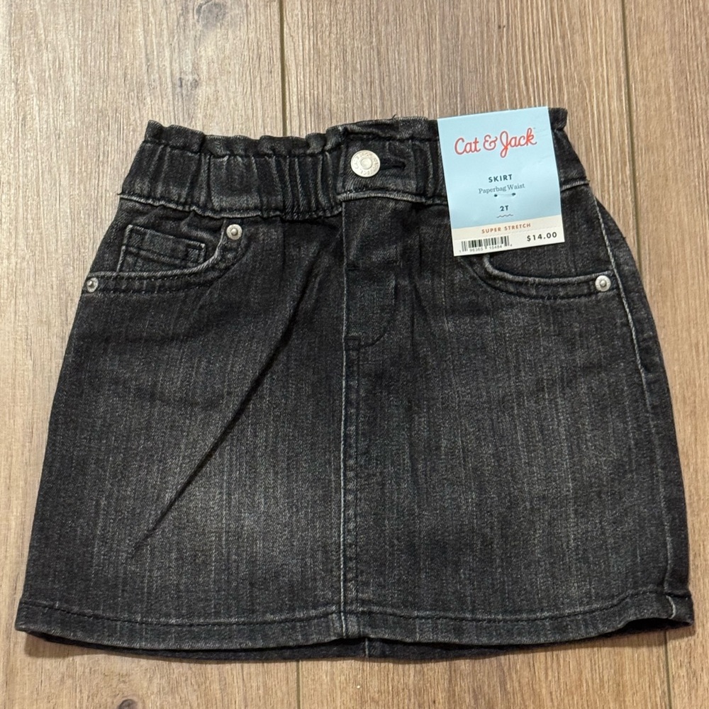 Cat & Jack Charcoal Skirt